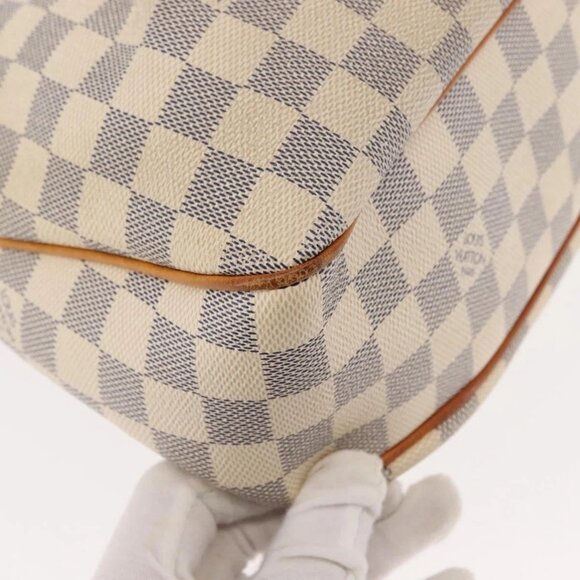 LOUIS VUITTON Damier Azur Siracusa PM Shoulder Bag N41113 LV Auth BA6689 - Picture 3 of 16